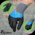 SRSAFETY 13G knitted double coated glove made in china,full coated wroking gloves with china suppliers